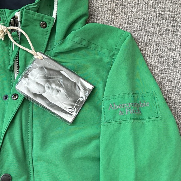 Abercrombie & Fitch Hooded Jacket Men’s Sz S - Picture 7 of 7
